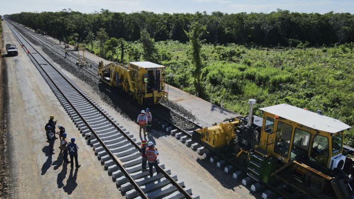 Tren Maya: Avanza cimentación de paradero en Candelaria